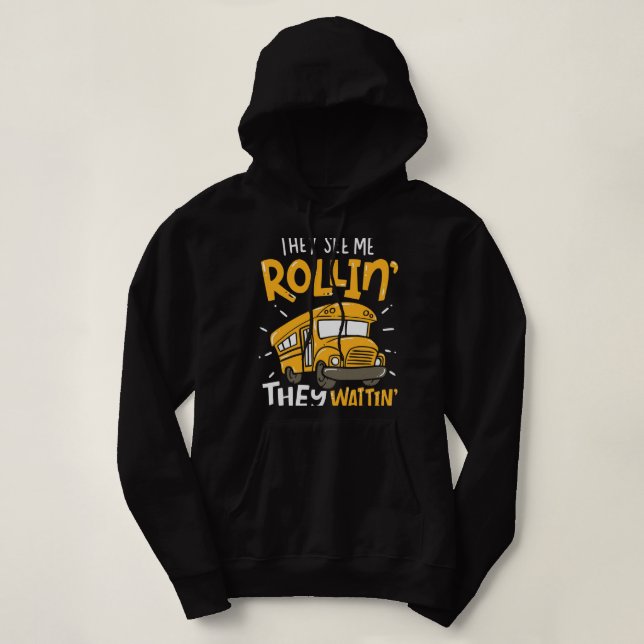 De ser mig rulla in i Buss T Shirt (Design framsida)
