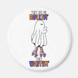 De ser mig rulla in och väntar på Retro Ghost. Magnet