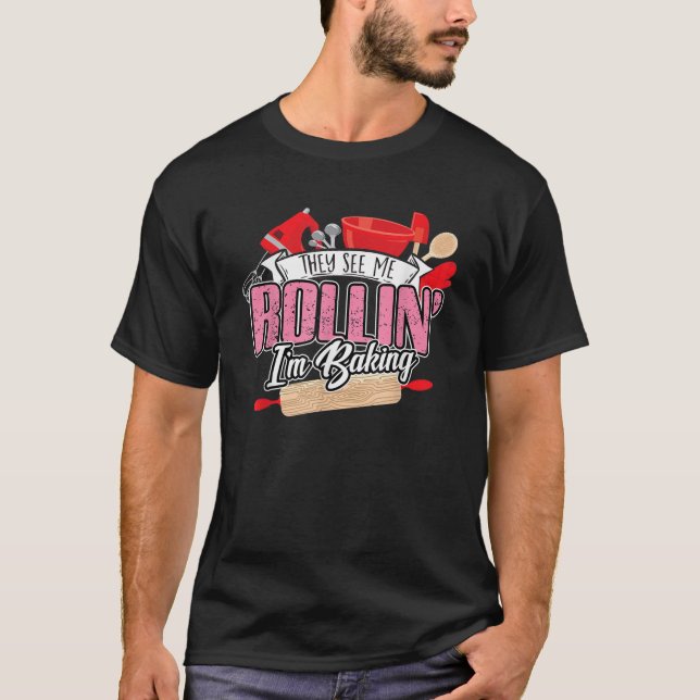 De ser mig rullin.. t shirt (Framsida)