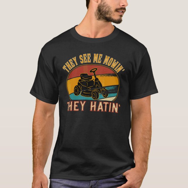 De ser mig slå de hatar t shirt (Framsida)