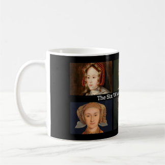 De sex fruarna av den Henry VIII muggen Kaffemugg