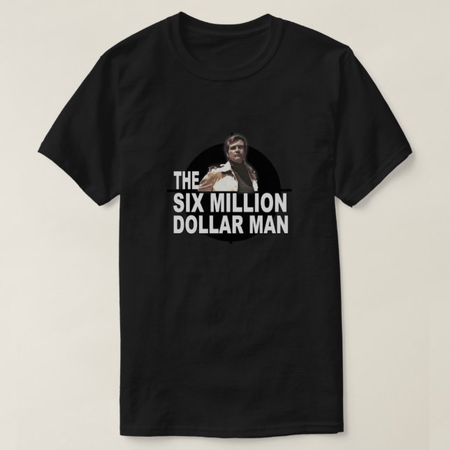 De sex miljonerna dollarmannen Passande T Shirt (Design framsida)