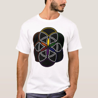 De sex oändliga Petals från livets utsäde T Shirt