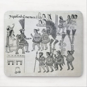 De sist Aztec kejsareCuauhtemoc kapitulationerna Musmatta