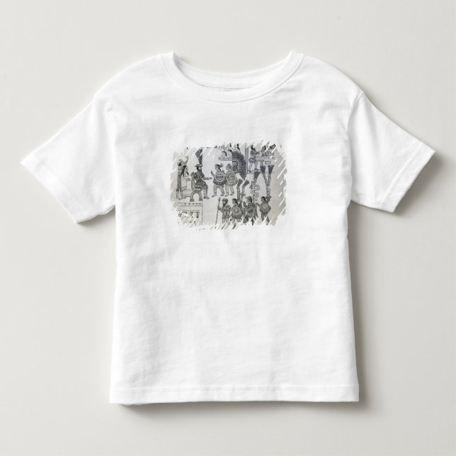 De sist Aztec kejsareCuauhtemoc kapitulationerna T Shirt (Framsida)