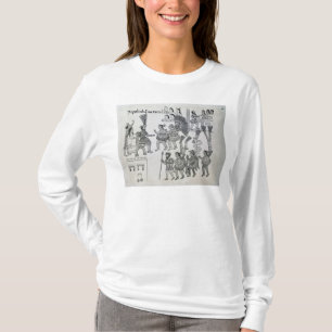 De sist Aztec kejsareCuauhtemoc kapitulationerna Tee Shirt