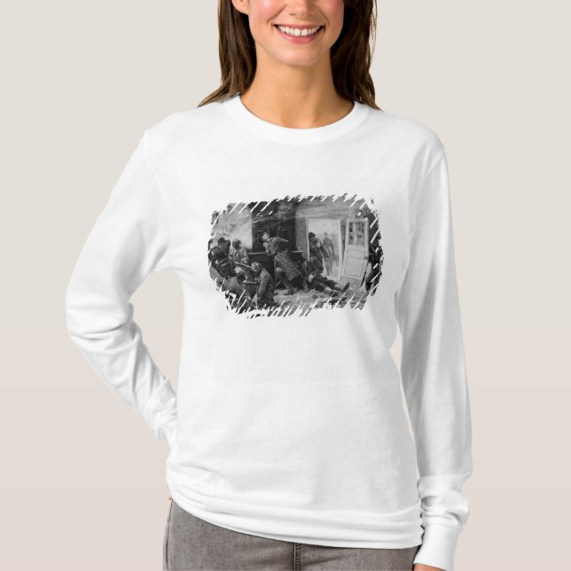 De sist kassetterna på Balan nära Sedan, 1870 T-shirt (Framsida)