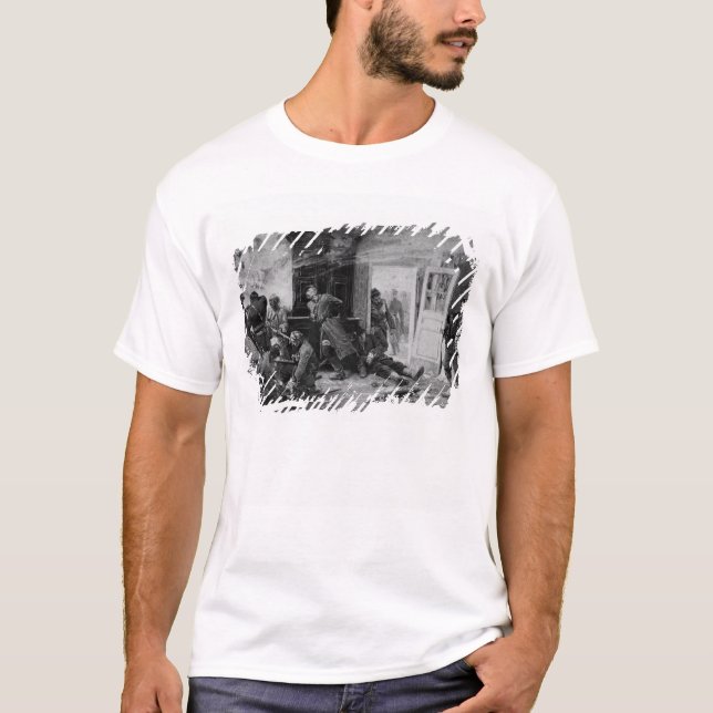 De sist kassetterna på Balan nära Sedan, 1870 T-shirt (Framsida)