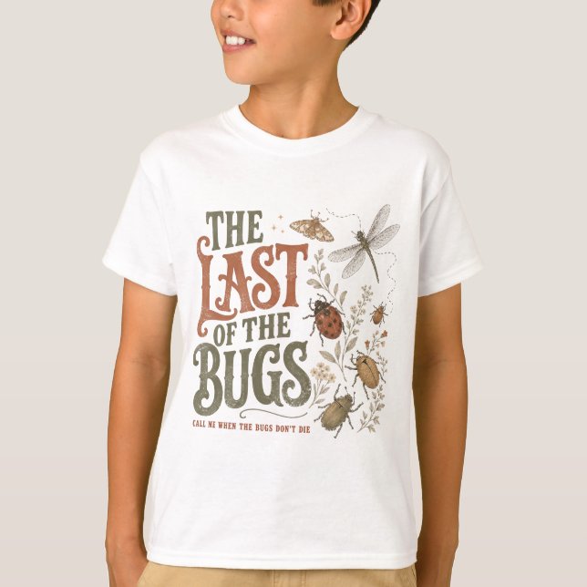 De Sista Av Insekterna T Shirt (Framsida)