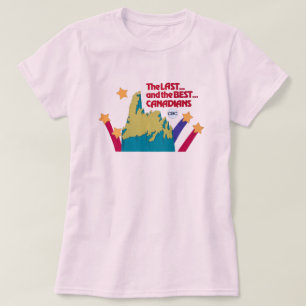 De sista och de bästa kanadensarna t shirt