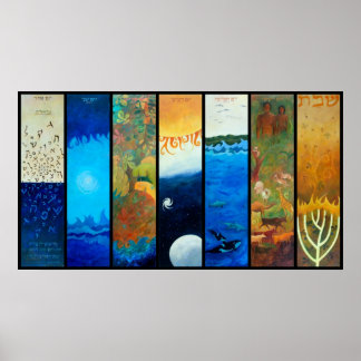 De sju dagarna av skapande av @foucrasart poster