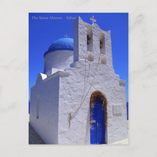 De sju martyrerna - Sifnos Vykort