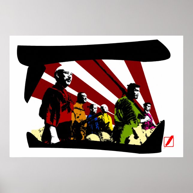 De sju poster (Framsidan)