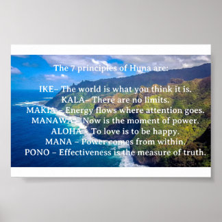 De sju principerna för tonfisk poster