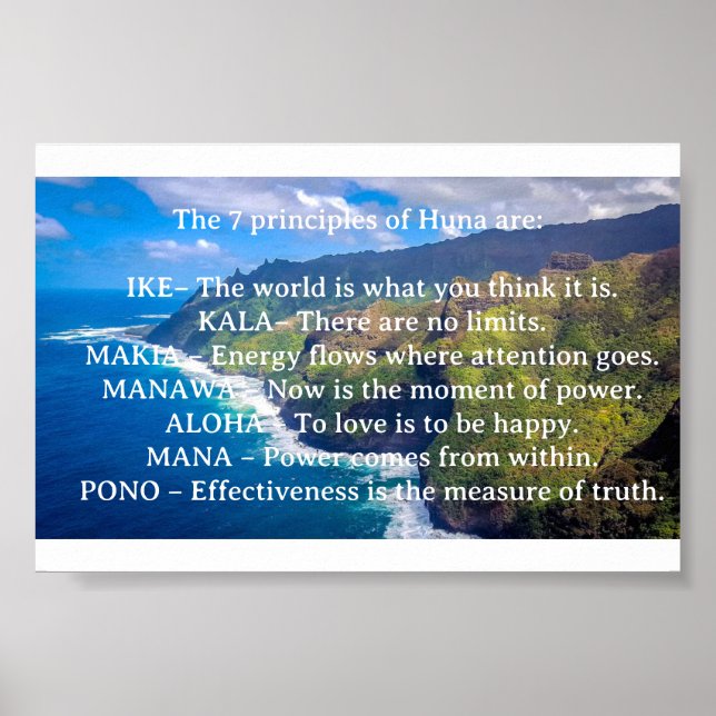 De sju principerna för tonfisk poster (Framsidan)