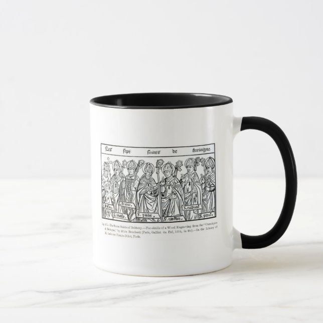 De sju saintsna av Brittany Mugg (Höger)