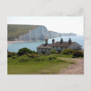 De sju systrarna, Cuckmere Haven, Sussex Vykort