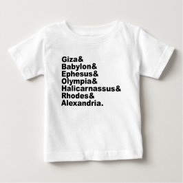De sju underdåden i den gamla världen t-shirt