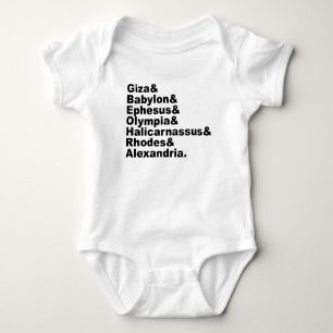 De sju underdåden i den gamla världen tee shirt