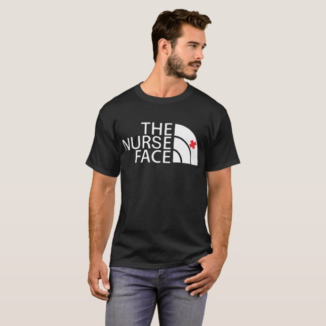 De sjuksköterskaansikteGildan kvinna T-tröja för T Shirt (Hel framsida)