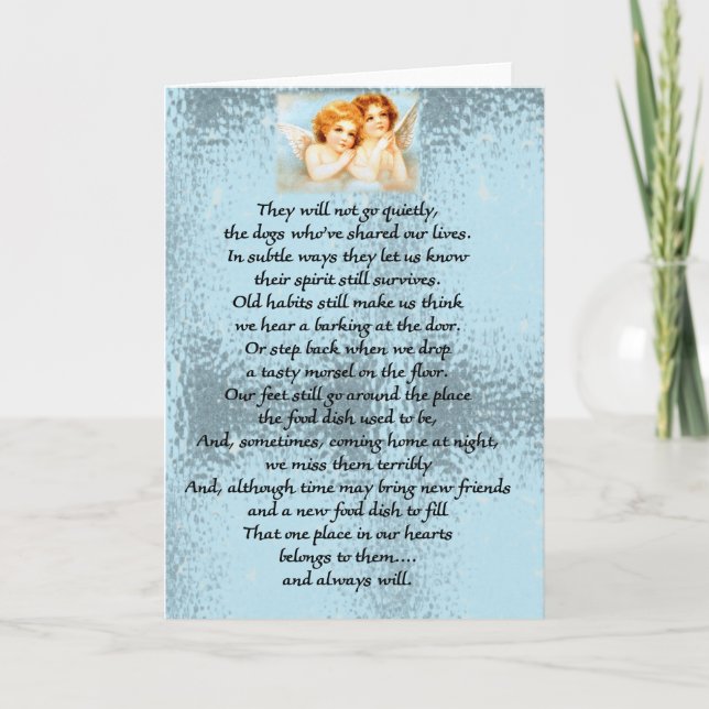 De ska för att inte gå tyst kort (Framsida)