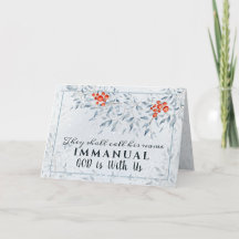 De ska kalla Hans namn Immanuel, jul