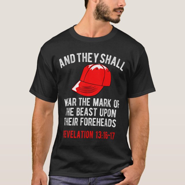 De skall Bära Beastens förmyndarmärke T Shirt (Framsida)