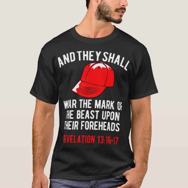 De skall Bära Beastens förmyndarmärke T Shirt (Framsida)