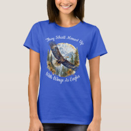 De skall montera upp sig med Vingar som ålar T Shirt