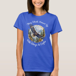 De skall montera upp sig med Vingar som ålar T Shirt