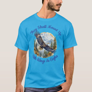 De skall montera upp sig med Vingar som ålar T Shirt