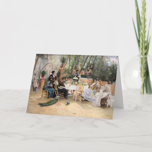 De skandinaviska konstnärernas lunch | Hugo Birger Kort (Framsida)