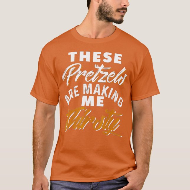 De Skapar mig törstig T Shirt (Framsida)