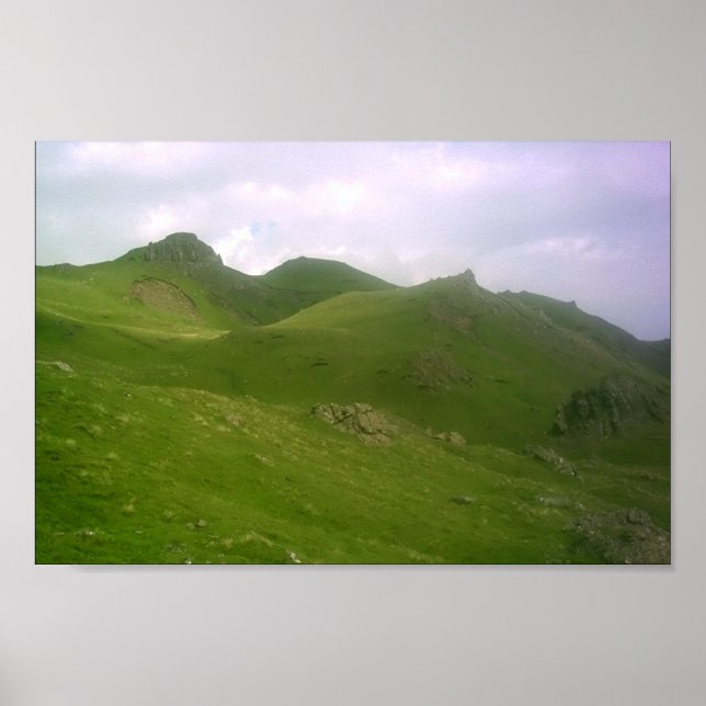 De skotska högländerna - ljusversion poster (Framsidan)