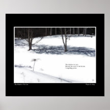 De skuggor vi Poster i Haiku