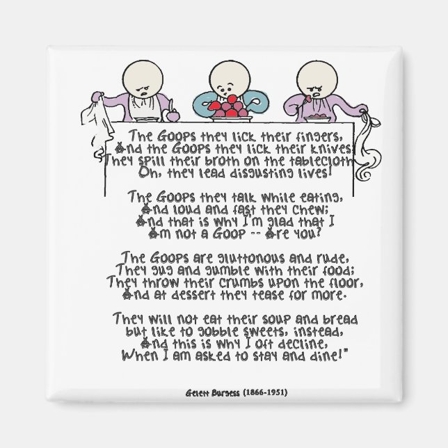 De Slickar sitt Finger Magnet (Framsidan)