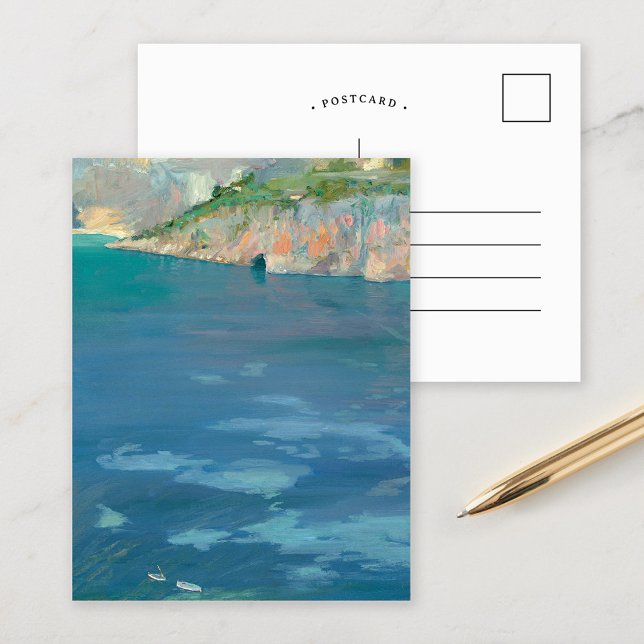 De små vita båtarna | Sir John Lavery Vykort (Skapare uppladdad)