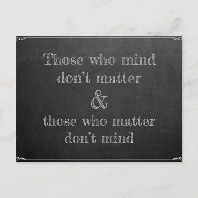 De som bryr sig vykort (Framsida)