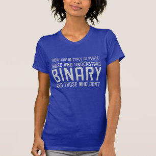 De som förstår binärt t-shirt