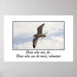 De som kan göra mer volontärer poster