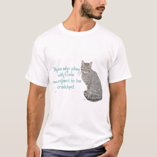De som leker med katter t shirt