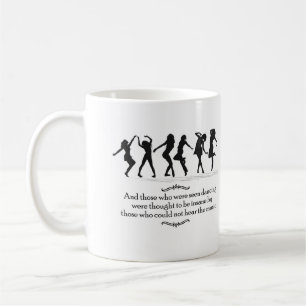 De som såg dans trodde att de var galna kaffemugg
