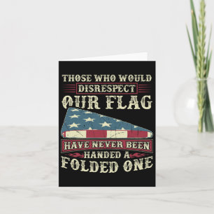 De som skulle strunta i vår Flagga har aldrig vari Kort