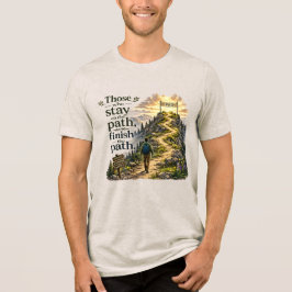 De som stannar på vägen Inspirerande Tee