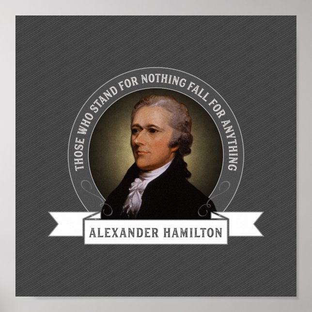 De som står för ingenting faller för någonting poster (Framsidan)