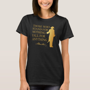 De som står för ingenting... t shirt