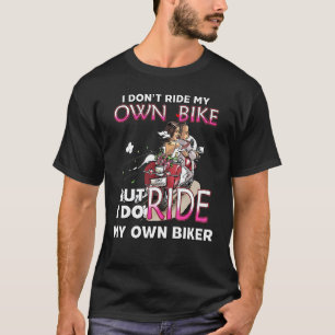 De som tar emot motorcyklar kommer att tänka på de t shirt