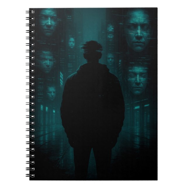 De som tittar på dig nu anteckningsbok (Framsidan)