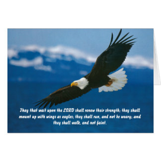 De som väntar på Herren Hälsningskort