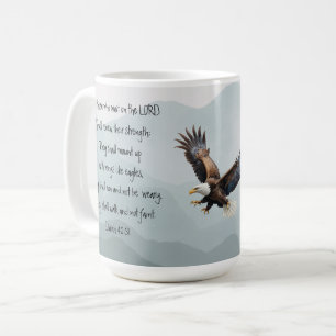 De som väntar på Herren Örn Jesaja Kaffemugg